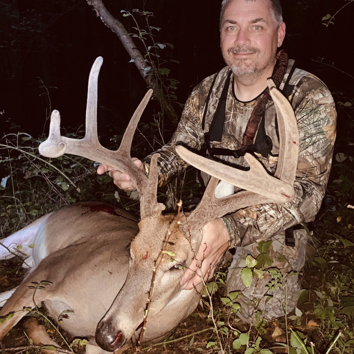 Bobby Kehm with trophy buck